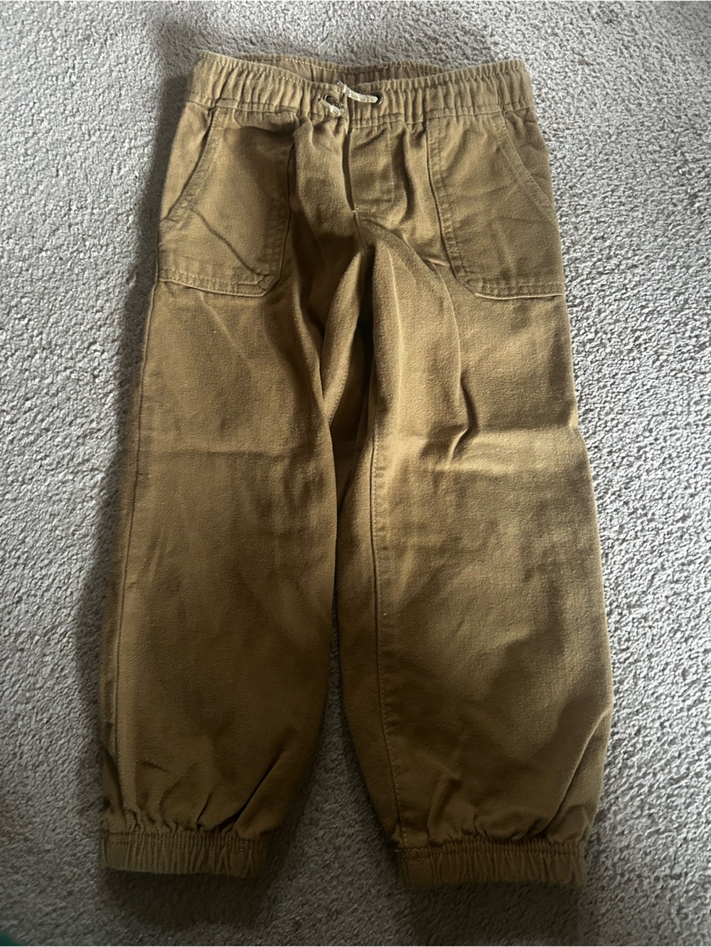 Carters tan baggy joggers